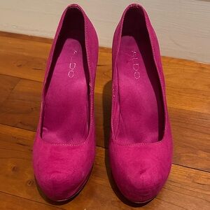 Aldo Fuchsia Heels for Women